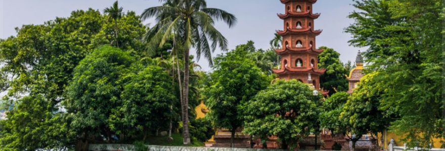 Pagode de Tran Quoc à Hanoi, à visiter lors de votre voyage au Vietnam